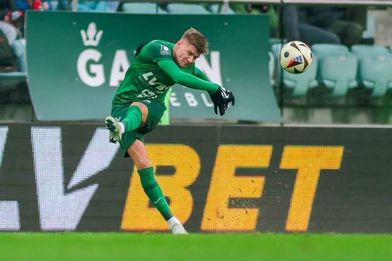 Football. PKO BP Ekstraklasa. Slask Wroclaw - Widzew Lodz. 15.02.2025