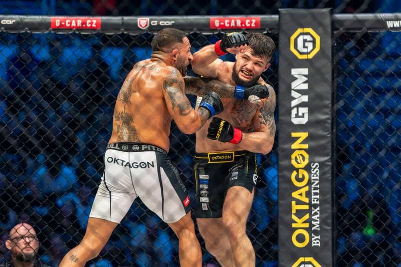 MMA. Oktagon. Kacper Fratczak - Zoran Solaja. 11.04.2026