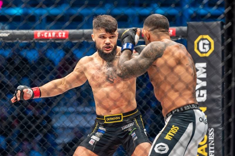 MMA. Oktagon. Kacper Fratczak - Zoran Solaja. 11.04.2026