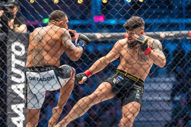 MMA. Oktagon. Kacper Fratczak - Zoran Solaja. 11.04.2026