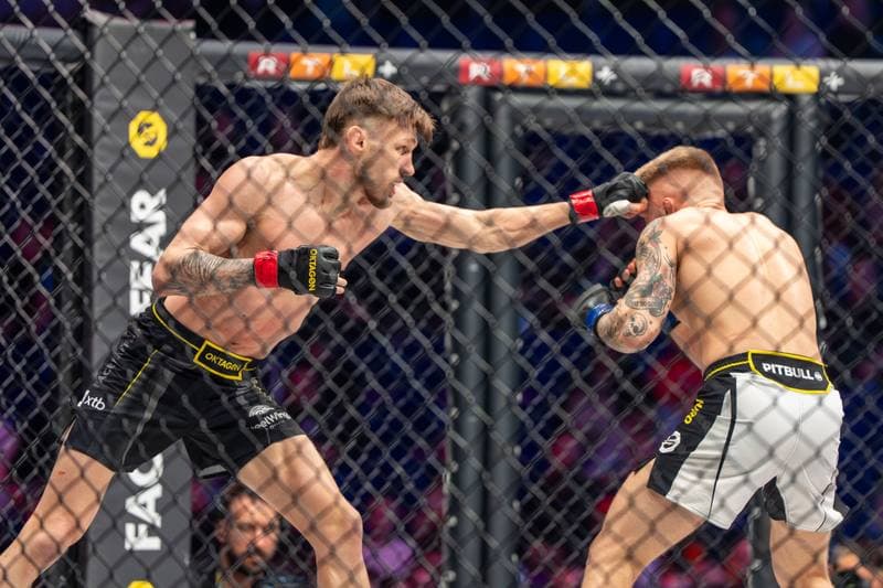 MMA. Oktagon. Lukas Chotenovsky - MichaA Hawro. 11.04.2026