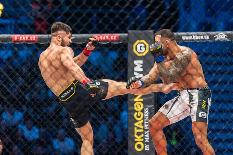 MMA. Oktagon. Kacper Fratczak - Zoran Solaja. 11.04.2026