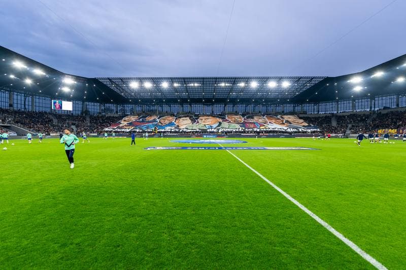 Football. PKO BP Ekstraklasa. Pogon Szczecin - Lech Poznan. 18.04.2026