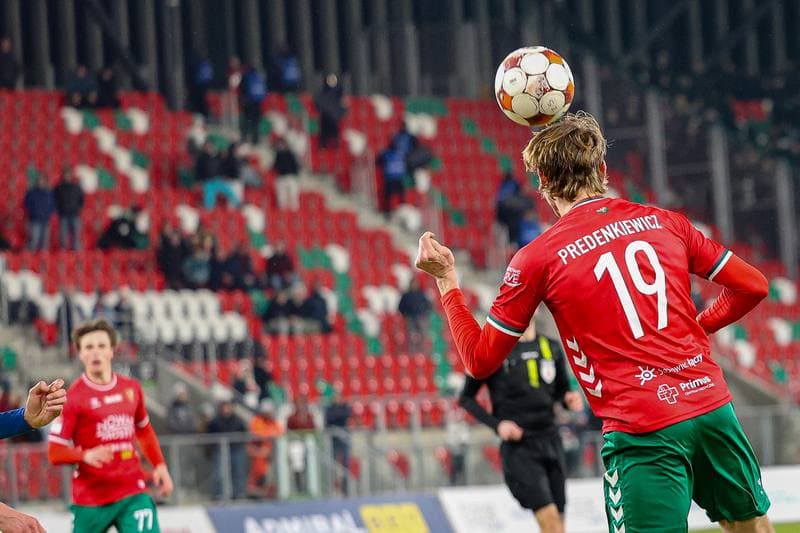 Football. Betclic II Liga. Zaglebie Sosnowiec - Sandecja Nowy Sacz. 24.02.2026