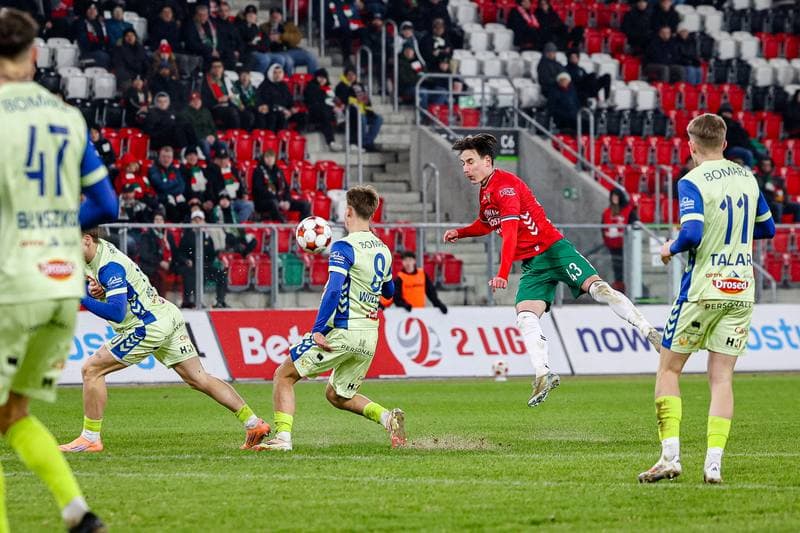 Football. Betclic II Liga. Zaglebie Sosnowiec - Sandecja Nowy Sacz. 24.02.2026