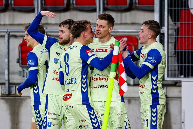 Football. Betclic II Liga. Zaglebie Sosnowiec - Sandecja Nowy Sacz. 24.02.2026
