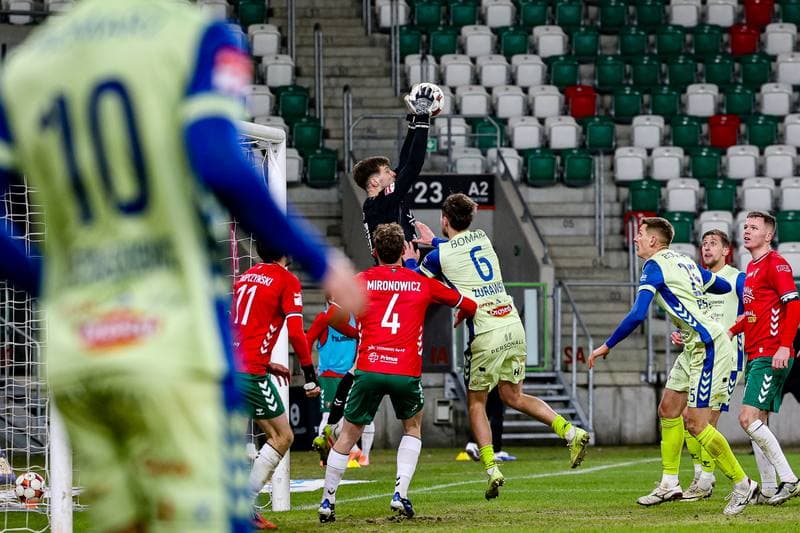 Football. Betclic II Liga. Zaglebie Sosnowiec - Sandecja Nowy Sacz. 24.02.2026