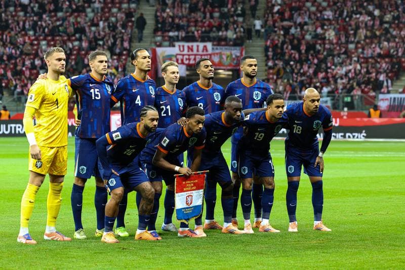 Football. FIFA World Cup Qualifiers. Poland - Netherlands. 14.11.2025