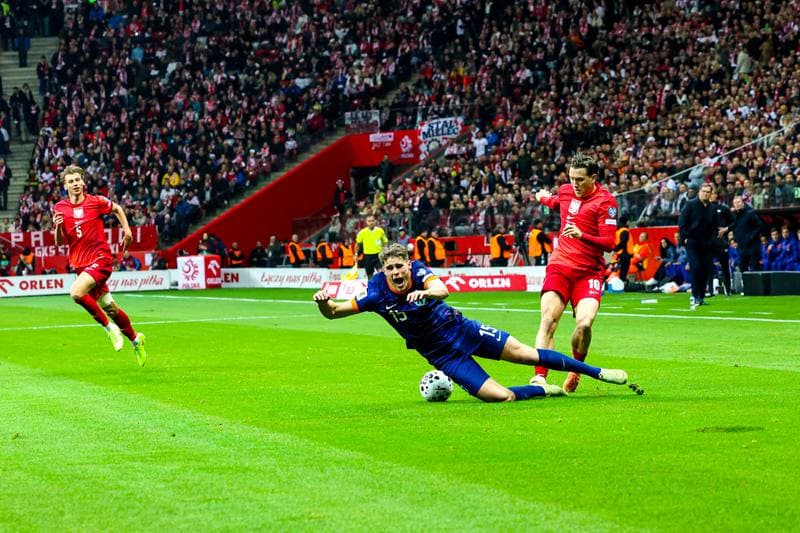 Football. FIFA World Cup Qualifiers. Poland - Netherlands. 14.11.2025