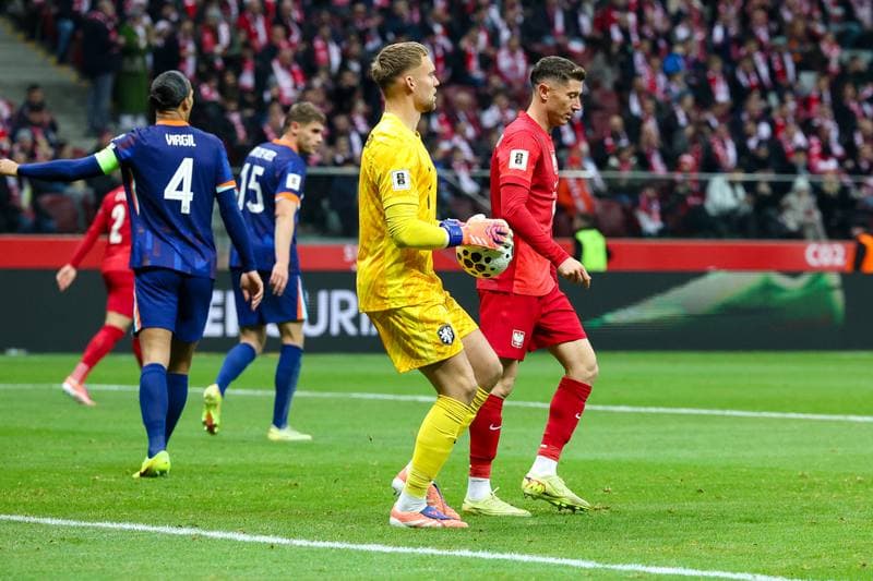 Football. FIFA World Cup Qualifiers. Poland - Netherlands. 14.11.2025