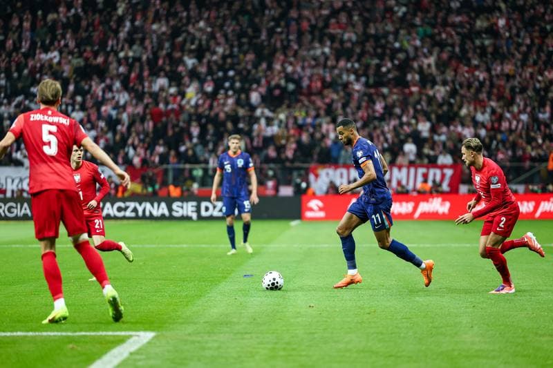 Football. FIFA World Cup Qualifiers. Poland - Netherlands. 14.11.2025