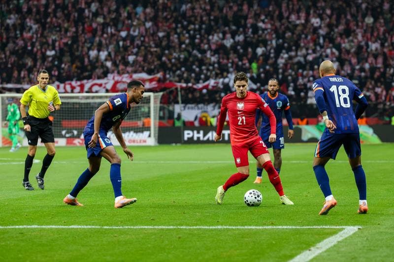Football. FIFA World Cup Qualifiers. Poland - Netherlands. 14.11.2025