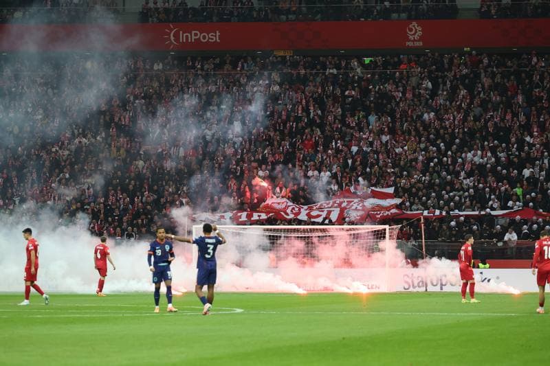 Football. FIFA World Cup Qualifiers. Poland - Netherlands. 14.11.2025