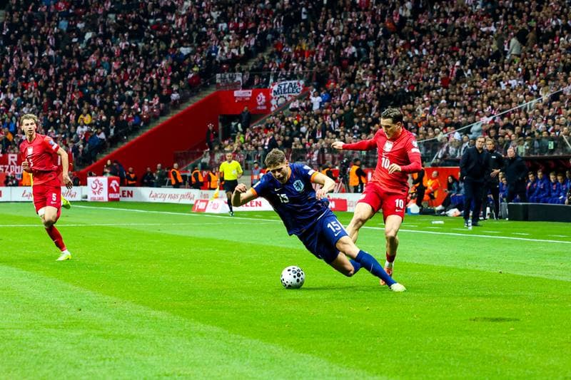 Football. FIFA World Cup Qualifiers. Poland - Netherlands. 14.11.2025