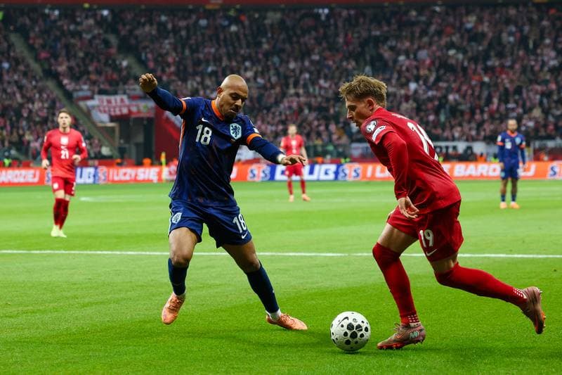 Football. FIFA World Cup Qualifiers. Poland - Netherlands. 14.11.2025