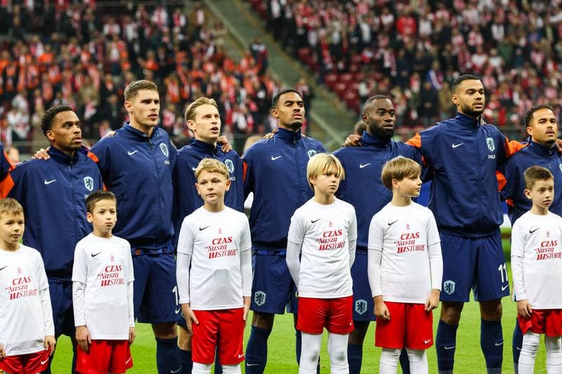 Football. FIFA World Cup Qualifiers. Poland - Netherlands. 14.11.2025