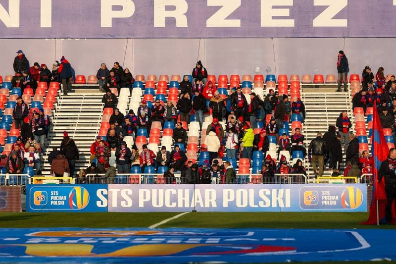 Football. STS Puchar Polski. Rakow Czestochowa - GKS Katowice. 09.04.2026