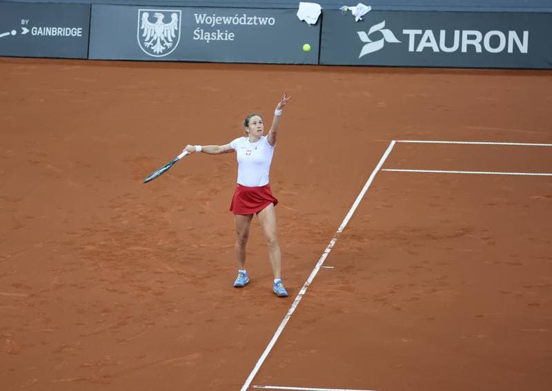 Tennis. Billie Jean King Cup. Poland - Ukraine. 10.04.2026