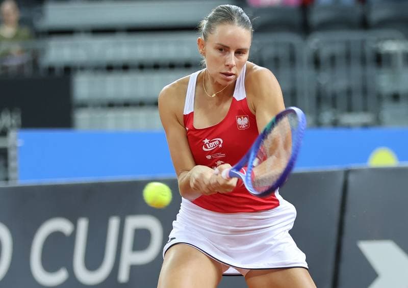 Tennis. Billie Jean King Cup. Poland - Ukraine. 10.04.2026