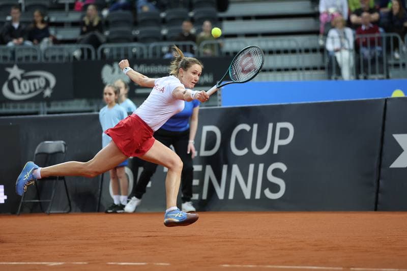 Tennis. Billie Jean King Cup. Poland - Ukraine. 10.04.2026