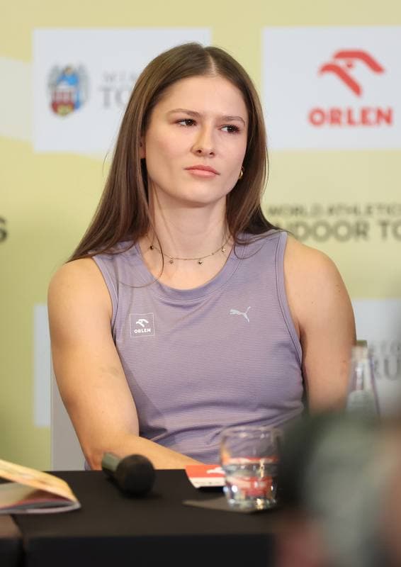 Athletics. Poland national team. Press Conference. 21.02.2026