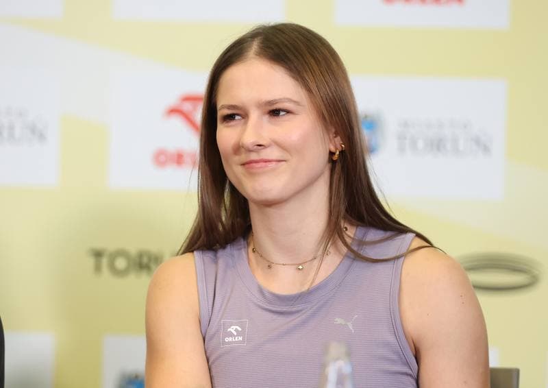 Athletics. Poland national team. Press Conference. 21.02.2026