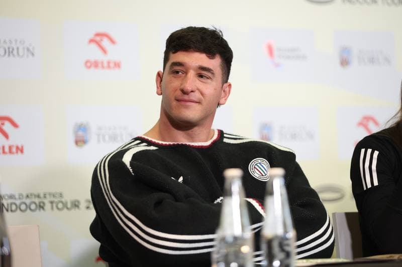 Athletics. Poland national team. Press Conference. 21.02.2026