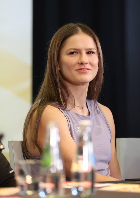Athletics. Poland national team. Press Conference. 21.02.2026