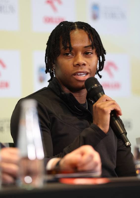 Athletics. Poland national team. Press Conference. 21.02.2026