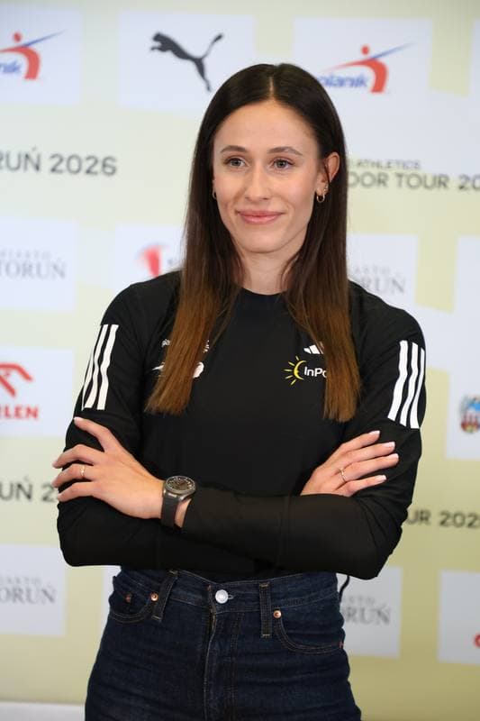 Athletics. Poland national team. Press Conference. 21.02.2026