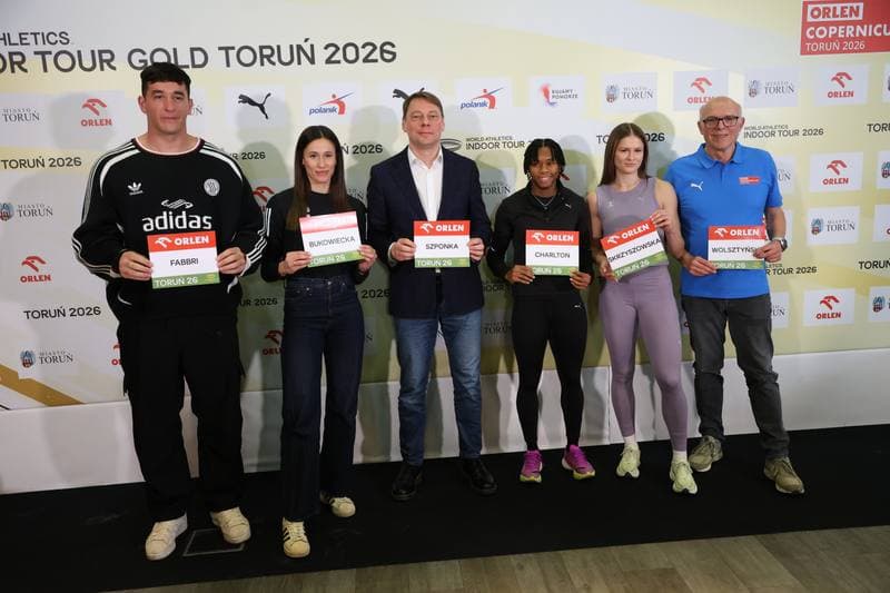 Athletics. Poland national team. Press Conference. 21.02.2026