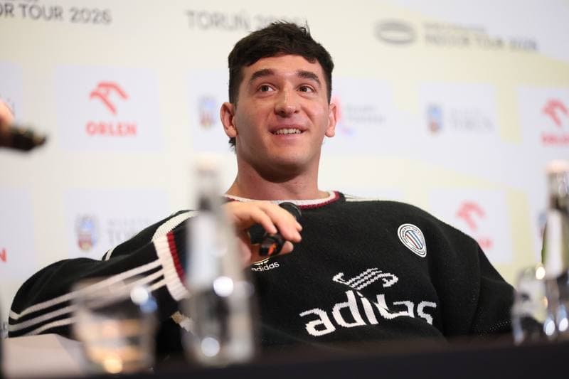 Athletics. Poland national team. Press Conference. 21.02.2026