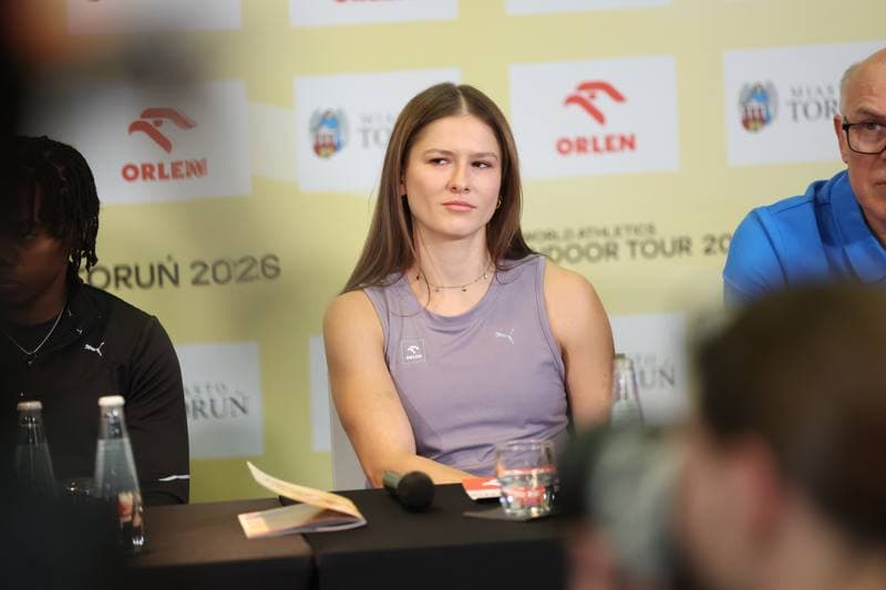 Athletics. Poland national team. Press Conference. 21.02.2026