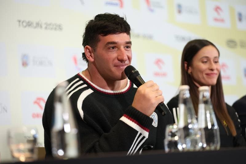 Athletics. Poland national team. Press Conference. 21.02.2026