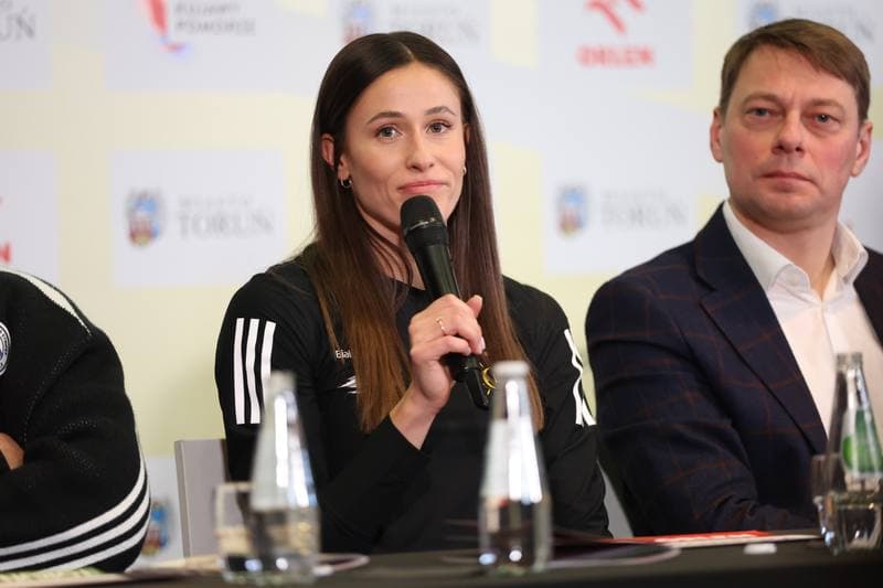 Athletics. Poland national team. Press Conference. 21.02.2026