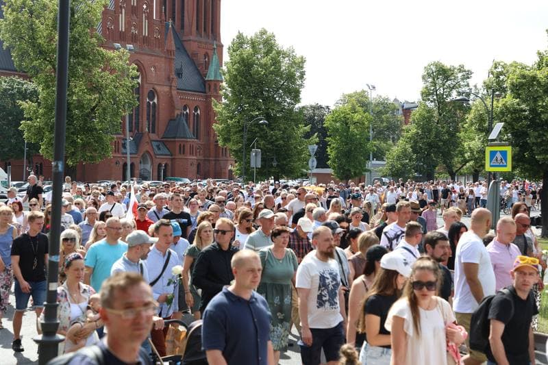March of Silence. Torun. 06.07.2025
