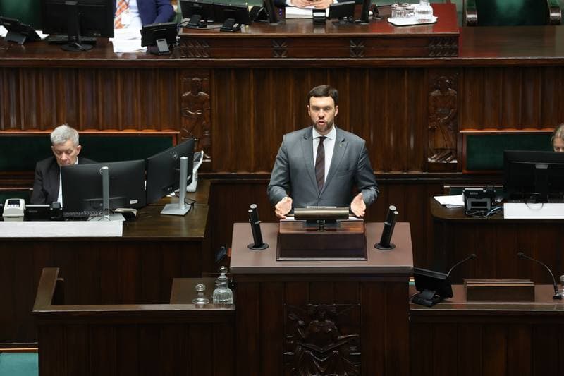 55th Session of the 10th Sejm. Warsaw. 16.04.2026
