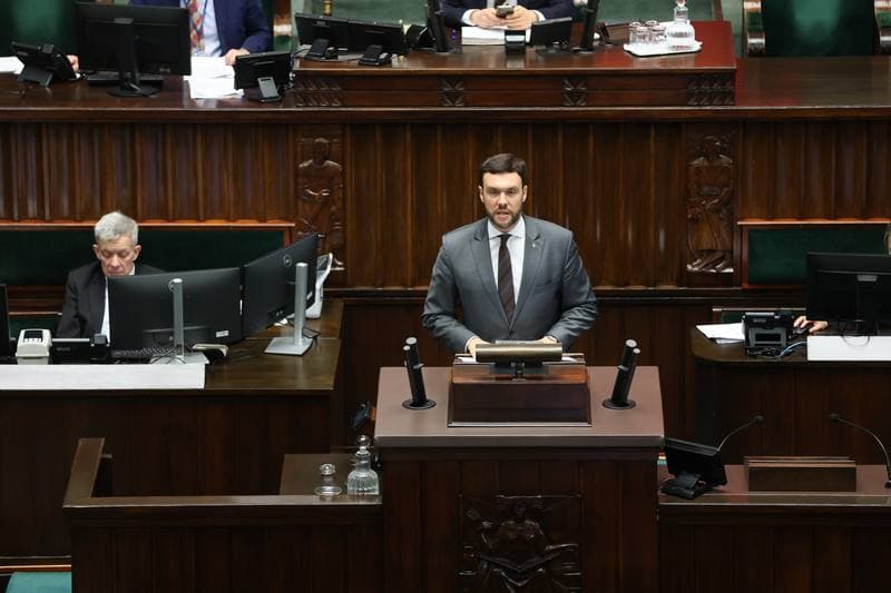 55th Session of the 10th Sejm. Warsaw. 16.04.2026