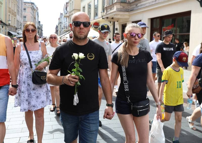 March of Silence. Torun. 06.07.2025