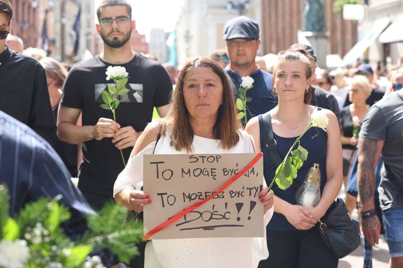 March of Silence. Torun. 06.07.2025