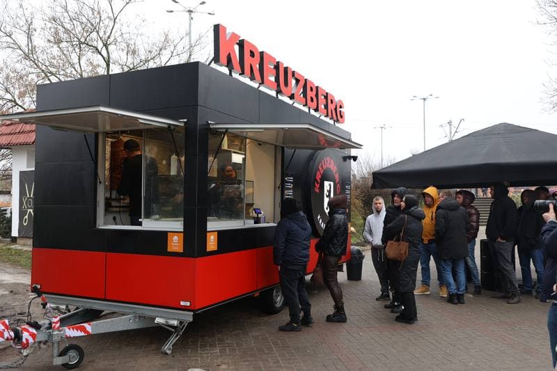 Filip Chajzer. KREUZBERG Kebab Stand Opening. Torun. 04.12.2025