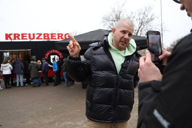 Filip Chajzer. KREUZBERG Kebab Stand Opening. Torun. 04.12.2025