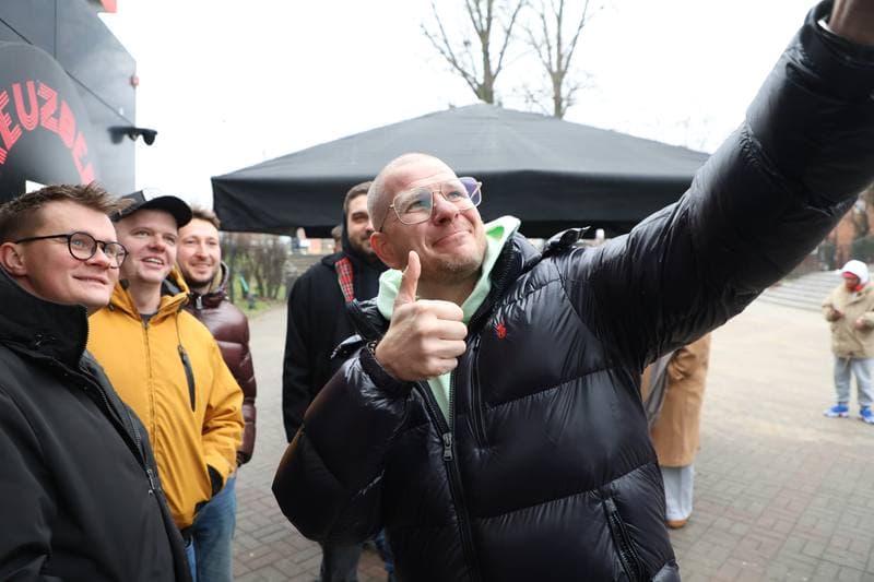 Filip Chajzer. KREUZBERG Kebab Stand Opening. Torun. 04.12.2025