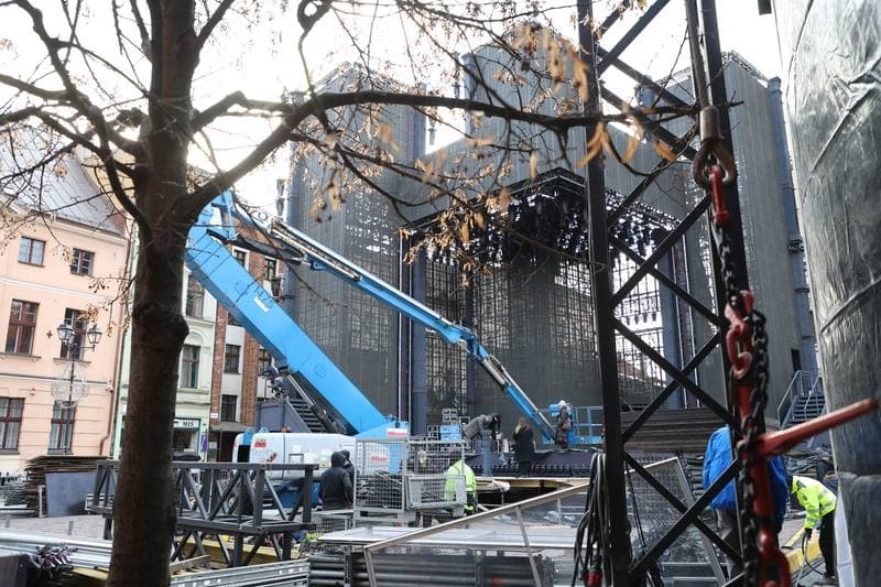 New Year's Eve Scene with Polsat. Torun. 28.12.2025