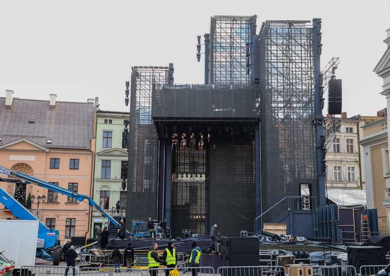 New Year's Eve Scene with Polsat. Torun. 28.12.2025