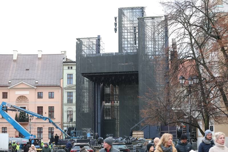 New Year's Eve Scene with Polsat. Torun. 28.12.2025
