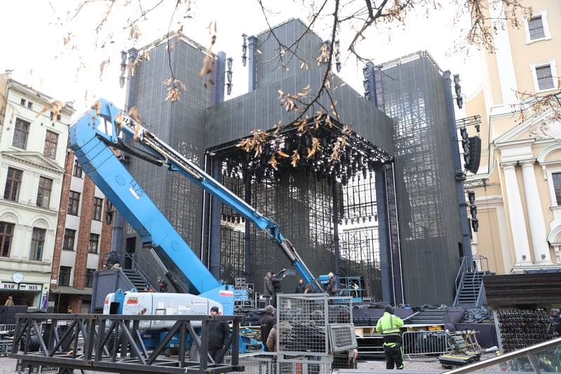 New Year's Eve Scene with Polsat. Torun. 28.12.2025