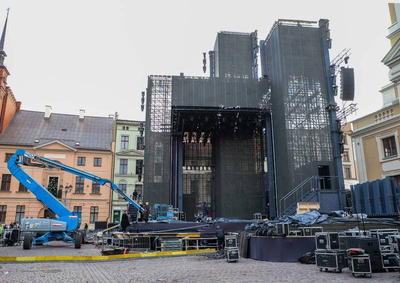 New Year's Eve Scene with Polsat. Torun. 28.12.2025