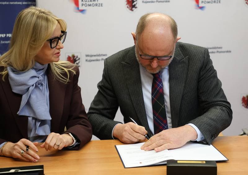 Signing of Railway Pact. Wloclawek. 12.01.2026