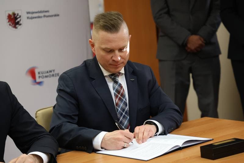 Signing of Railway Pact. Wloclawek. 12.01.2026